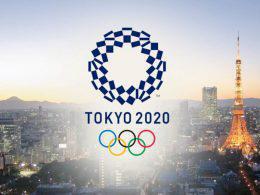 Το λογότυπο των Ολυμπιακών Αγώνων του Tokyo 2020.